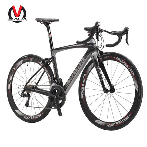 SAVA HERD5.0 700C Road Bike Carbon Bicycles Shimano 5800 105 Groupset Carbon Fiber Wheelset / Seatpost / Fork 22 Speed Bicicleta