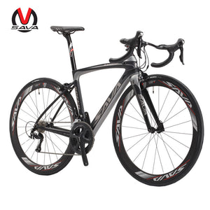 SAVA HERD5.0 700C Road Bike Carbon Bicycles Shimano 5800 105 Groupset Carbon Fiber Wheelset / Seatpost / Fork 22 Speed Bicicleta