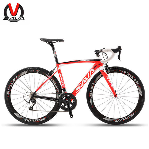 SAVA HERD 5.0 700C Road Bike Carbon Fiber Bicycle Shimano 5800 105 Groupset Carbon Fiber Wheelset / Seatpost / Handlebar / Fork
