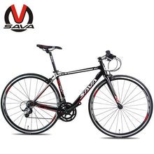 SAVA 700C Carbon Fiber Road Bike - R5 RC-3 One-Shaped Handlebar Unisex Road Bicycle 10.5KG Ultralight Carbon Frame  2 Colors