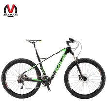 SAVA Plus3.0 Mountain Bike 27.5 inch Carbon Fiber Bicycle Frame 30 Speed MTB Bike Cycle M610 Derailleur & Hydraulic Brake