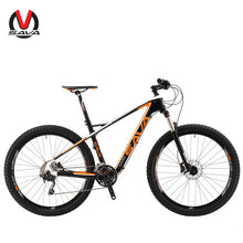 SAVA Plus3.0 Mountain Bike 27.5 inch Carbon Fiber Bicycle Frame 30 Speed MTB Bike Cycle M610 Derailleur & Hydraulic Brake