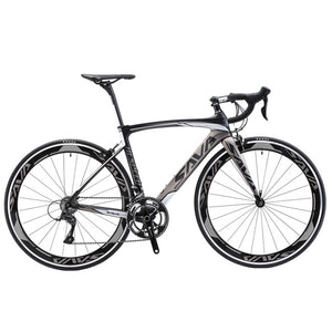 SAVA 700C Road Bike Carbon Fiber Frame / Fork / Seatpost Cycling Bicycle 20 Speed SHIMANO TIAGRA 4700 Group Set Bicicleta