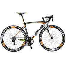 SAVA 700C Road Bike Carbon Fiber Frame / Fork / Seatpost Cycling Bicycle 20 Speed SHIMANO TIAGRA 4700 Group Set Bicicleta