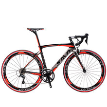 SAVA 700C Road Bike Carbon Fiber Frame / Fork / Seatpost Cycling Bicycle 20 Speed SHIMANO TIAGRA 4700 Group Set Bicicleta