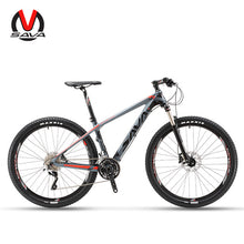 SAVA DECK300 30 Speed Carbon Fiber MTB Mountain Bike 27.5" Ultralight Bicycle Cycle SHIMANO M610 Group Set & Hydraulic Brake