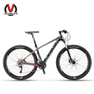 SAVA DECK300 30 Speed Carbon Fiber MTB Mountain Bike 27.5" Ultralight Bicycle Cycle SHIMANO M610 Group Set & Hydraulic Brake