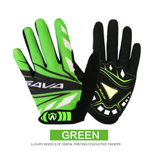 SAVA All Fingers Touch screen cycling gloves mtb full fingers winter autumn road mountain bike bicycle gloves 2017 new arrival