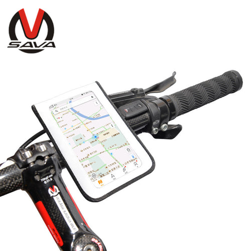 SAVA Touch Screen Phone Holder Waterproof Bike Front Tube Bag Cycling Handlebar Pannier Smartphone & GPS Bicycle Bike Bag