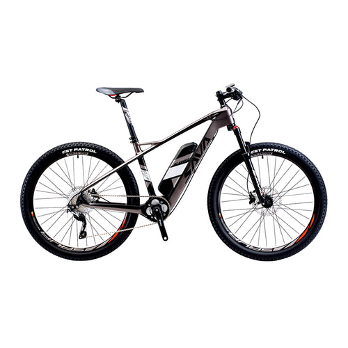 SAVA Electric Bicycle Carbon Fiber e-bike 27.5 inch Mountain MTB Bike Pedelec w/Shimano 10 Speed 36V/14Ah SAMSUNG Li-ion Battery