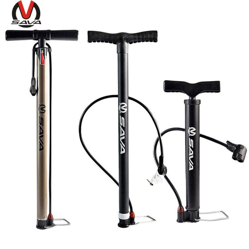 SAVA Bike High Pressure Pump Bicycle Mini Portable Home Electric Car Motorcycle Road Mountain Bike Basketball Cycling Bike Pump