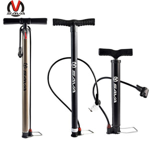 SAVA Bike High Pressure Pump Bicycle Mini Portable Home Electric Car Motorcycle Road Mountain Bike Basketball Cycling Bike Pump