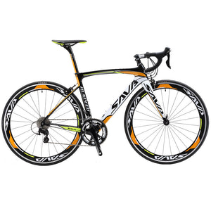 SAVA Bicycle Carbon Road Bike Carbon Fiber Frame/Fork/Seatpost Cycling Bicycle 20 Speed SHIMANO TIAGRA 4700 GroupSet Bicicleta