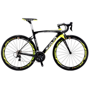 SAVA Bicycle Carbon fiber Road Bike Carbon Bicycle Shimano 105 5800 Groupset Carbon Fiber Wheelset / Seatpost / Fork 22 Speed