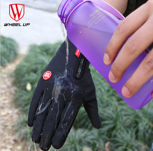 SAVA Cycling Gloves MTB Full Finger Winter Autumn Fleece Waterproof Touch Screen Long Finger Road Mountain Bike Bicycle Gloves